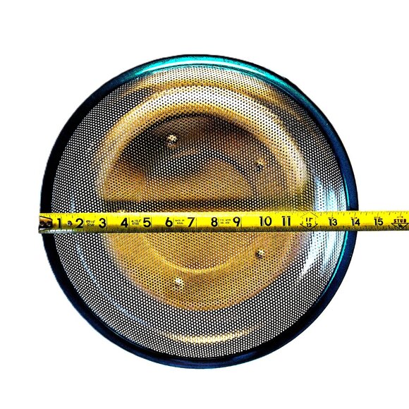 Professional Micro-Perf. Strainer-Colander Set 3 (5.5~7~10 Qt) 304 18/8 SS ~ NEW - Picture 9 of 15